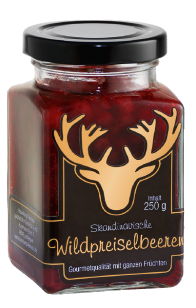 Skandinavische-Wildpreiselbeeren-mit-ganzen-Früchten-Haverkamp-Feinkostspezialitäten